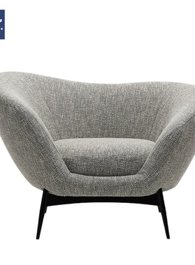 AIVTAI/创意设计师家具 Oltremare 北欧创意艺术设计感布艺沙发椅