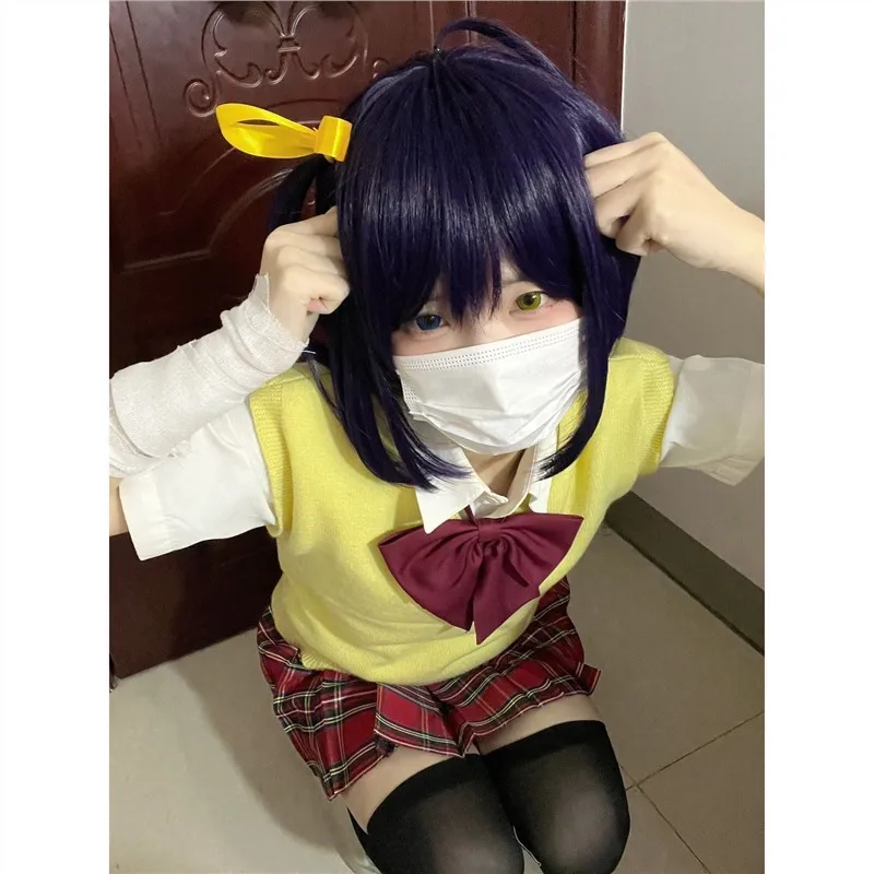 申鹤秋季康娜cos服游六花cos服全套校服克鲁鲁毛衣裙子秋冬套装