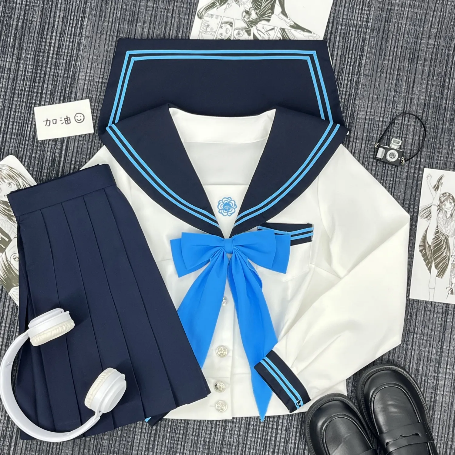 【樱岚高校】原创JK制服正统日系学院风校供班服演出服