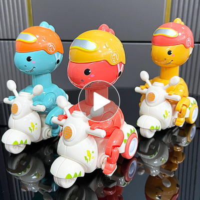 宝宝玩具益智早教按压摩托车