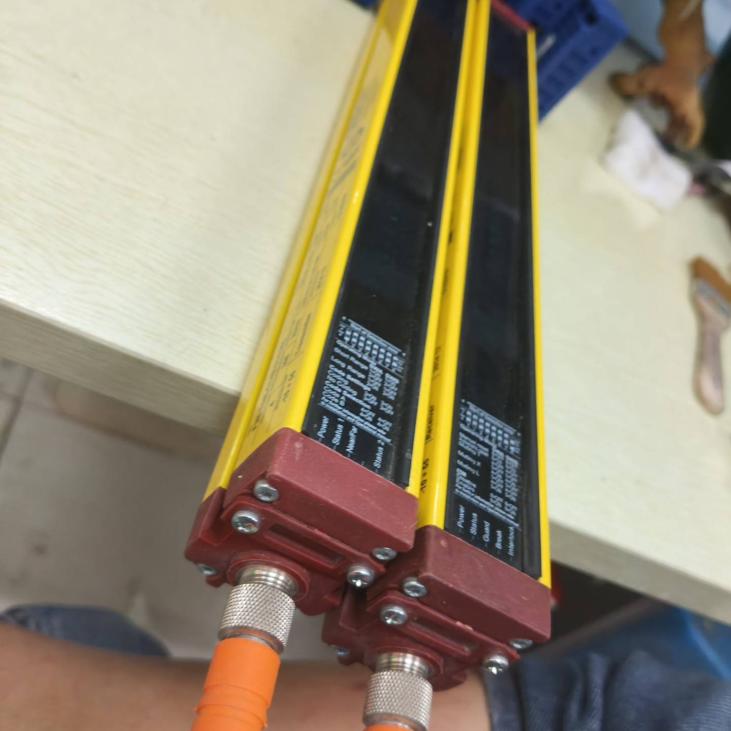 询价购-欧姆龙光幕F3S-TGR-CL4B-014-300有一对，成