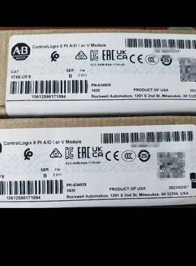 询价购-全新未拆封正品ABB 1756-OF8，ControlLog
