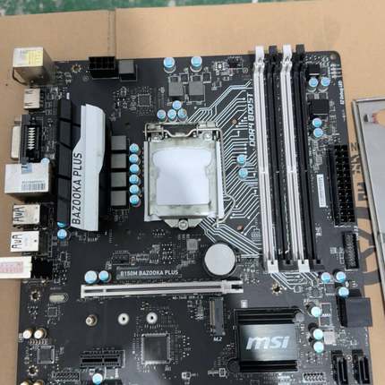 询价购-微星B150M BAZOOKA PLUS主板，功能测试正