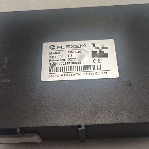 议价~FLEXEM FBOX-4G物联网网关 拆机下来的，功能正常~可维修