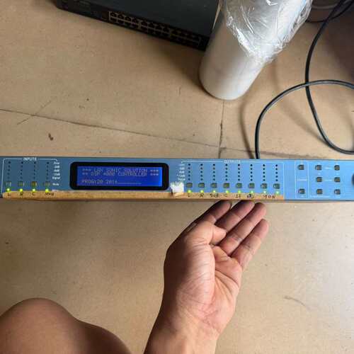 议价~LAX锐丰DSP4000数字音频处理器，4进8出，XILIC~可维修
