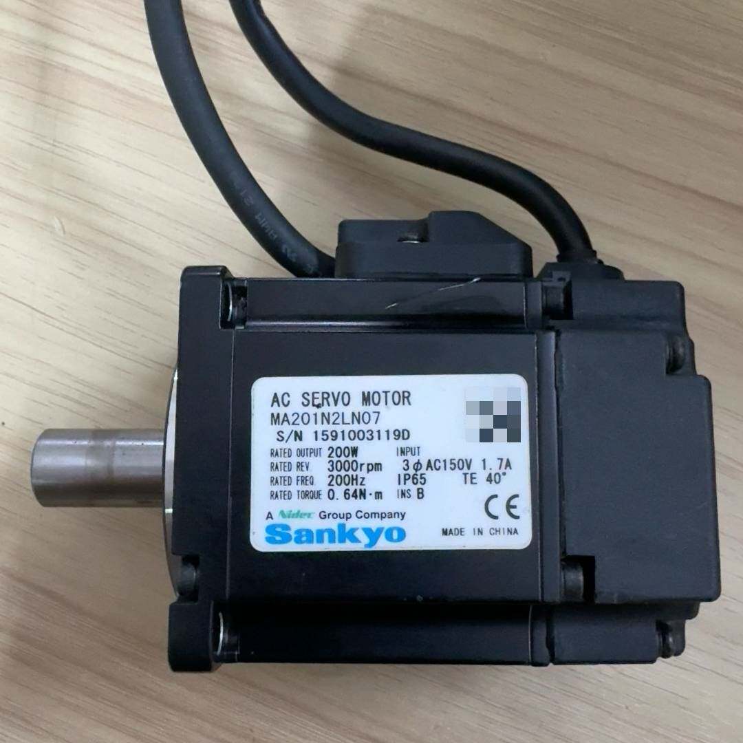 询价购-拆机三协伺服电机MA201N2LN07， 测试功