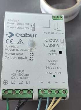 议价~出Cabur开关电源，型号CSG06/XCSG06，24V/~可维修