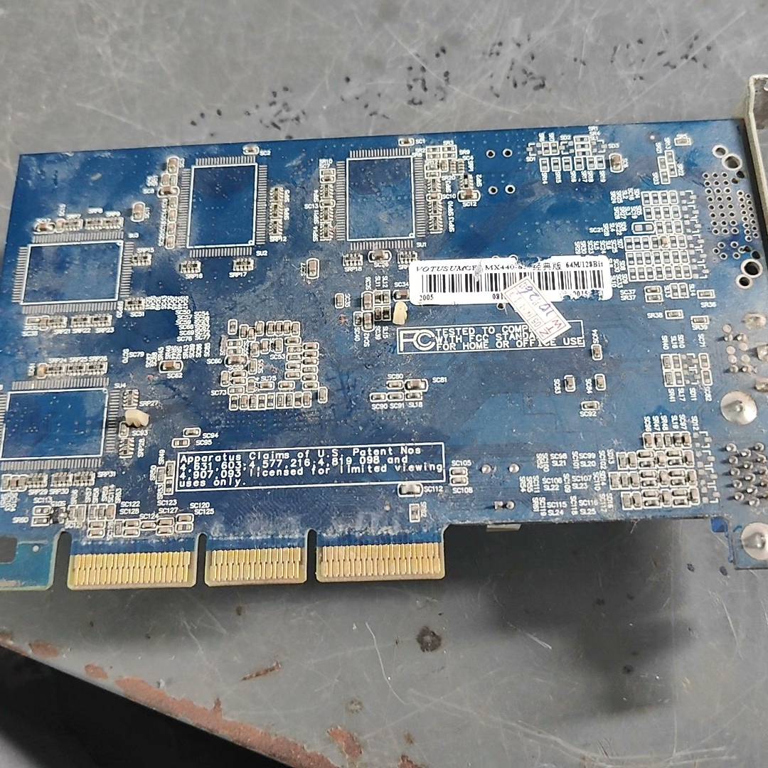询价购-老显卡一张，MX一440，64M/128B，实物如