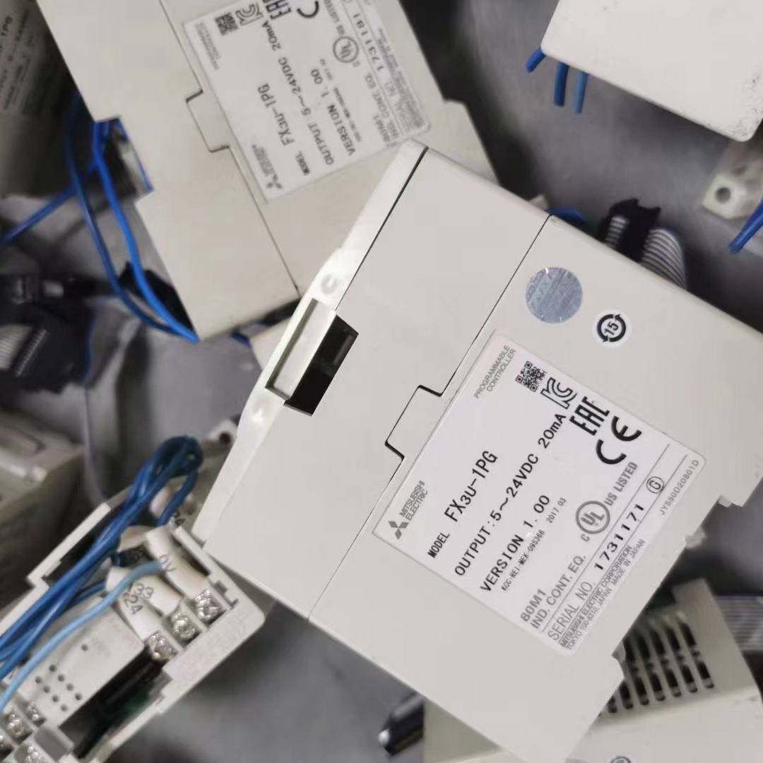 询价购-FX3U-1PG 三菱PLC定位模块 二手拆机 成色