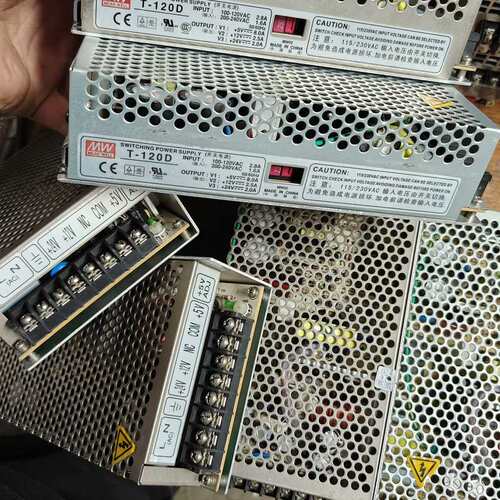 议价~T-120D明纬开关电源5V 12V 24V 三用~可维修