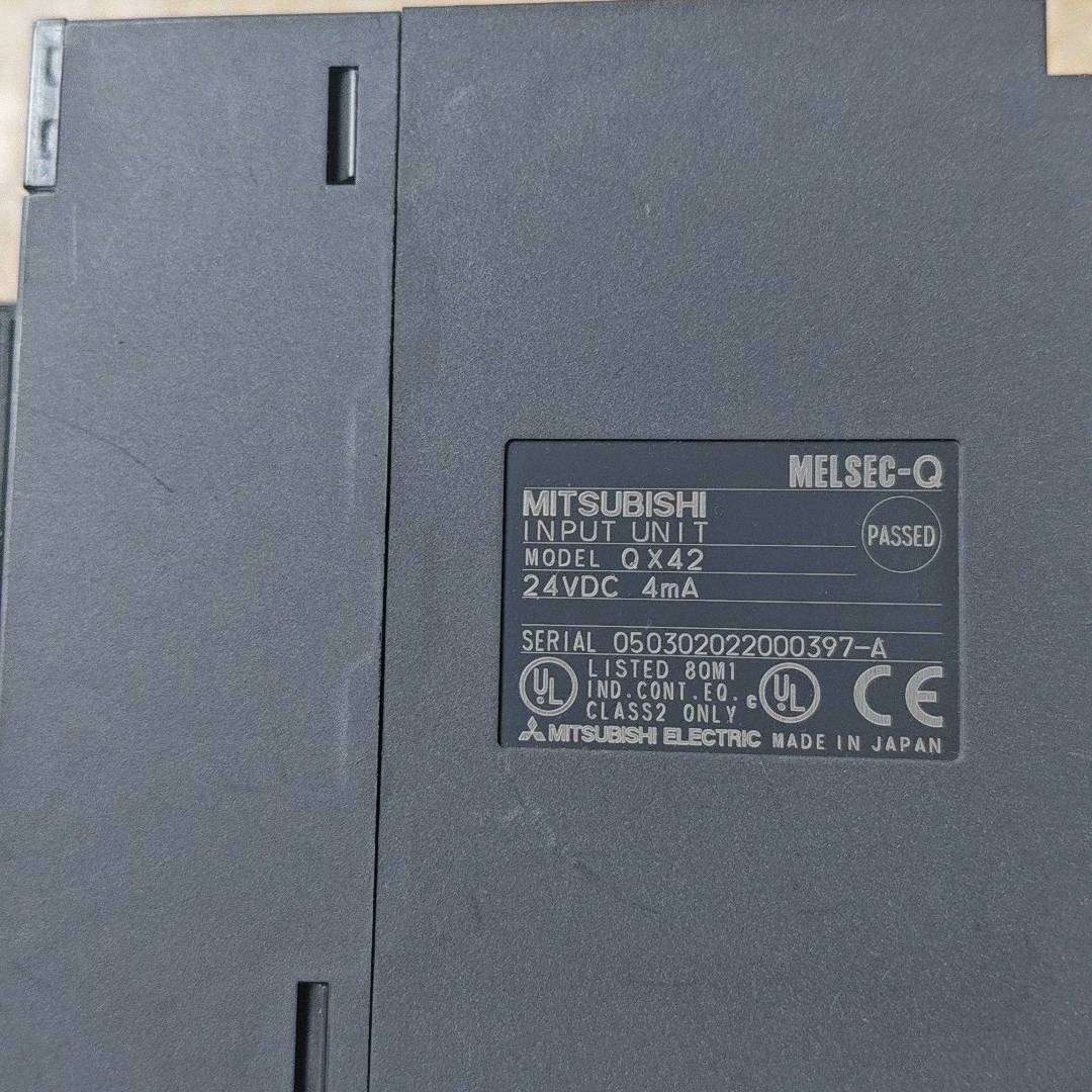询价购-三菱PLC输入模块 QX42 24VDC 4mA 日本原装