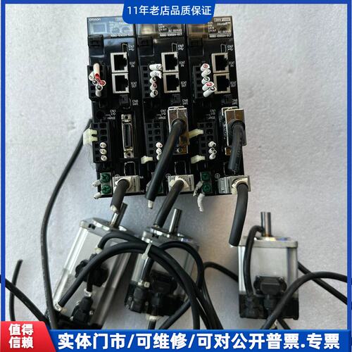 议价~拆机 欧姆龙伺服200W R88D-KN02H-ECT 实图~可维修
