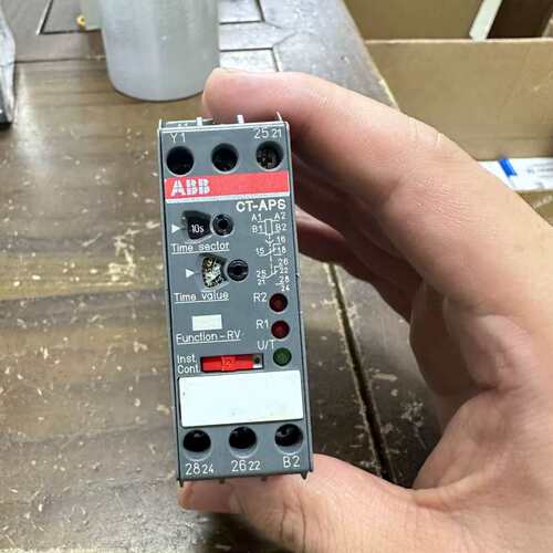 议价~CT-APS时间继电器 拆机件 0.05s-300H 处理价~可维修