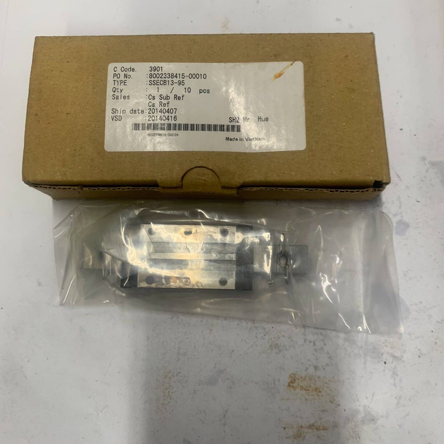 询价购-日本米思米导轨滑块SSECB13-95数量一条