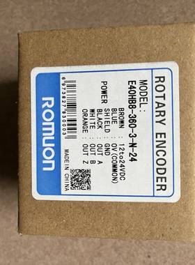 询价购-ROMUON旋转编码器E40HB8-360-3-N-24，1