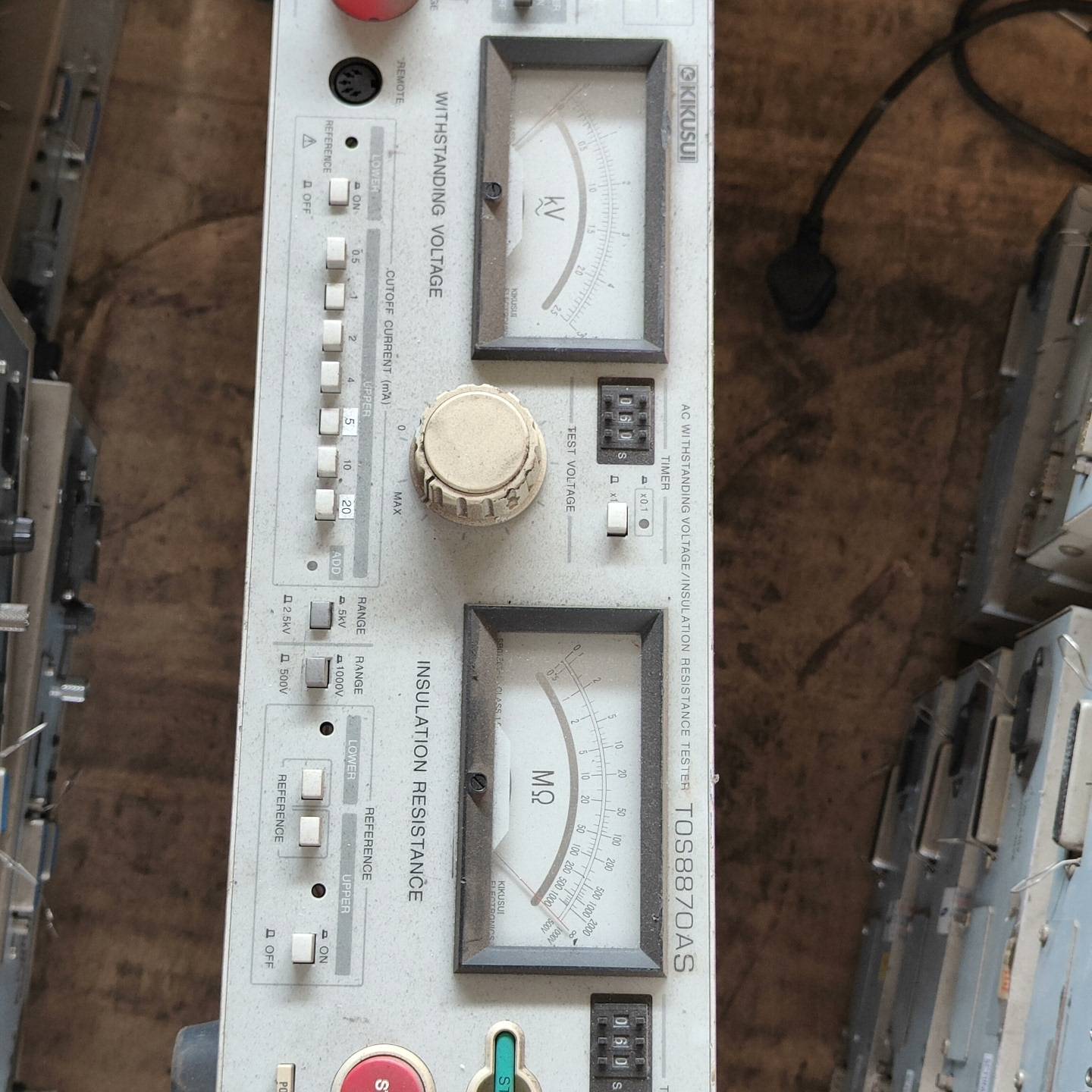 询价购-日本菊水TOS8870A耐压绝缘测试仪，实物