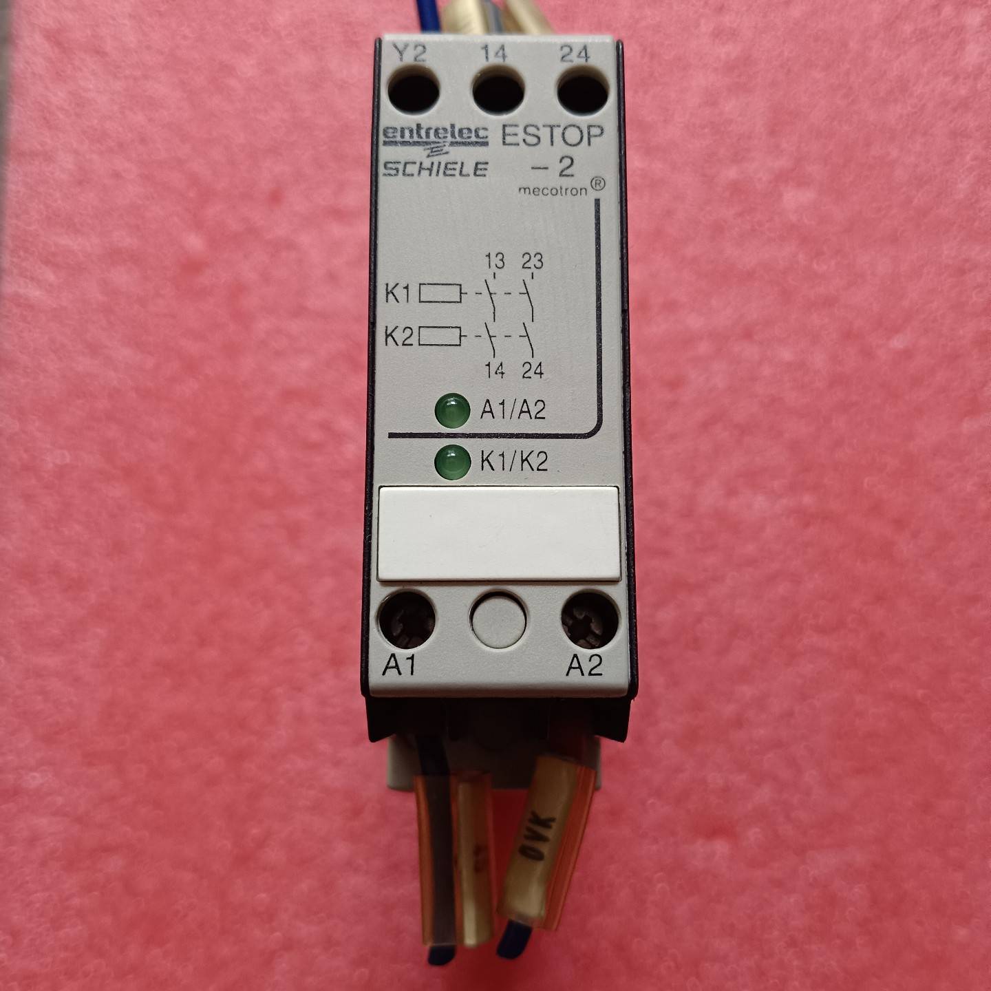 询价购-原装拆机SCHIELE安全继电器型号ESTOP-2 2.