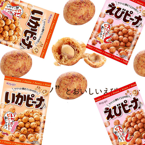 春日井脆皮花生鲜虾味鱿鱼味