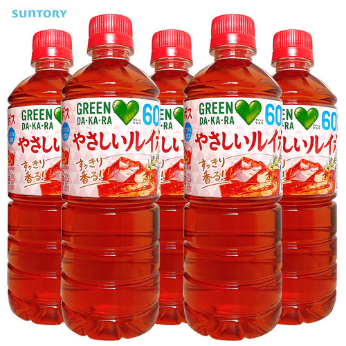 日本进口SUNTORY三得利GREEN DAKARA路易波士茶饮料ROOIBOS博士茶