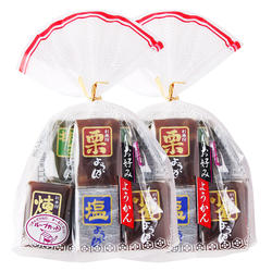日本进口 杉本屋什锦羊羹/豆沙琼脂糕点 和风糕点抹茶软糕320g