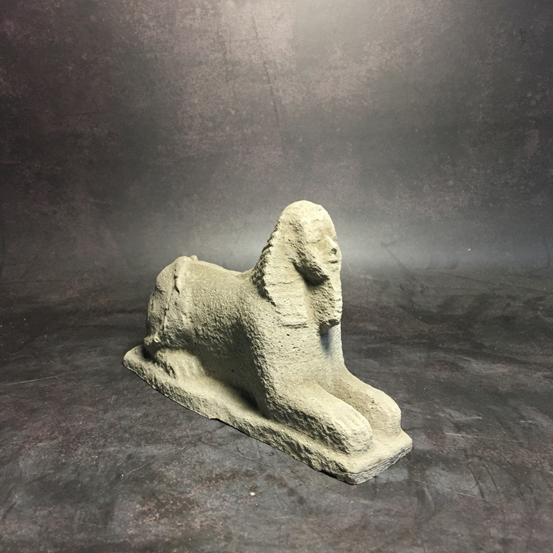 冬官手作 水泥鱼缸造景布景摆件装饰物狮身人面像斯芬克斯sphinx