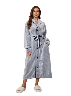pajamas pyjamas pjamas women warm winter睡袍跨境浴袍家居服女