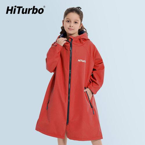 HiTurbo复合拉链款防水毛毯卫衣