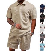 polo衫 mens short sleeve亚马逊跨境欧美T恤短袖 clothes tshirt