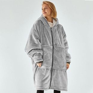 oodie wearable blanket oversized couple澳洲跨境毛毯 hoodie