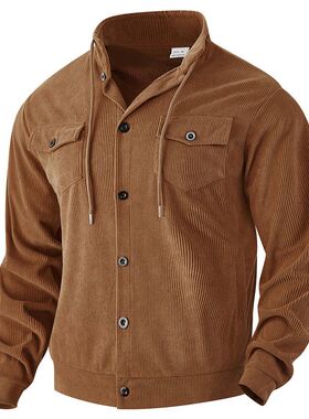 oversize jacket overcoat mens clothes 2026跨境大码男士夹克衫