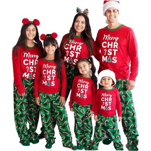 Christmas cosplay pajamas pyjamas family set2025圣诞亲子睡衣