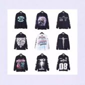 clothes T恤男士 tshirt mens tops美式 长袖 ins街头卫衣棉打底衫