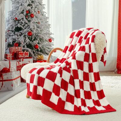 sofaTVblanketgift跨境圣诞毯