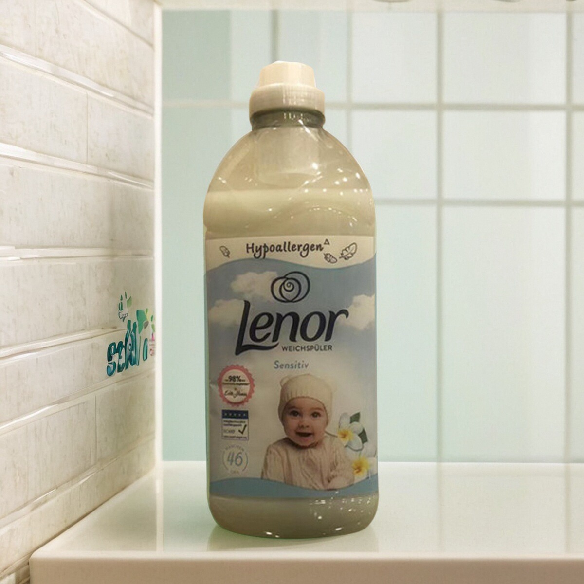 德国lenor 儿童衣物柔顺剂香味持久宝宝护理香薰精油洗涤剂防静电