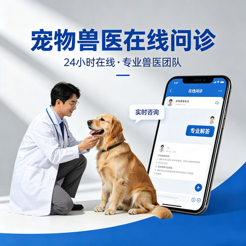 兽医问诊24小时在线宠物医生猫狗看病宠物医院兽医看病拉稀皮肤病