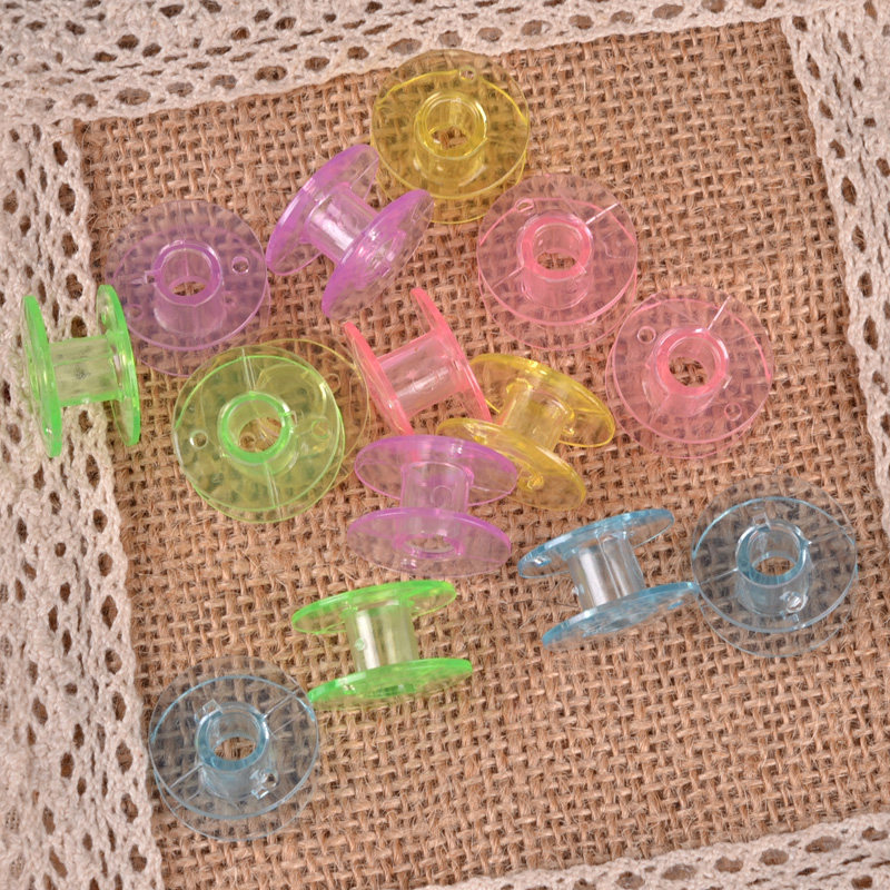 兄弟家用缝纫机电动多功能彩色梭心透明塑料梭芯gs2700 ja001 007