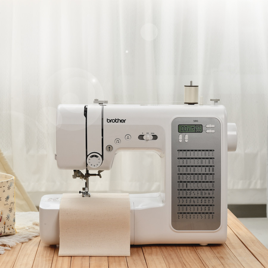 brother兄弟牌电动缝纫机S90家用全自动电子智能吃厚【官方旗舰】,居家布艺,缝纫机,淘宝优惠券,粉丝福利购,淘宝优惠卷