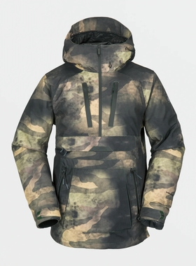 钻石VOLCOM22-23 BRIGHTON PULLOVER潮流经典款男士套头滑雪服