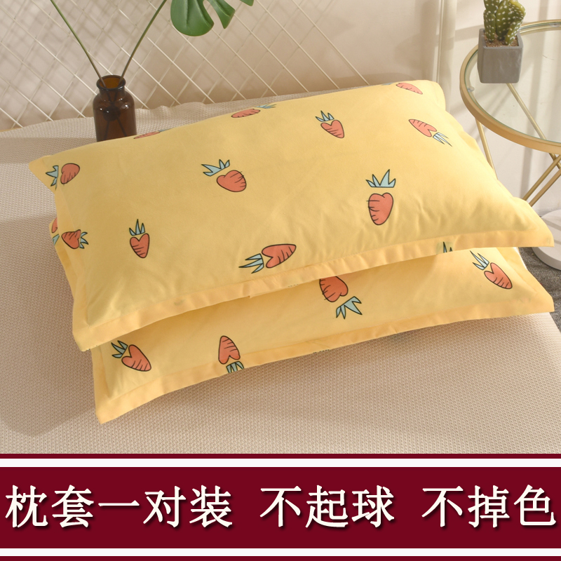 一对装加厚单个卡通枕头套