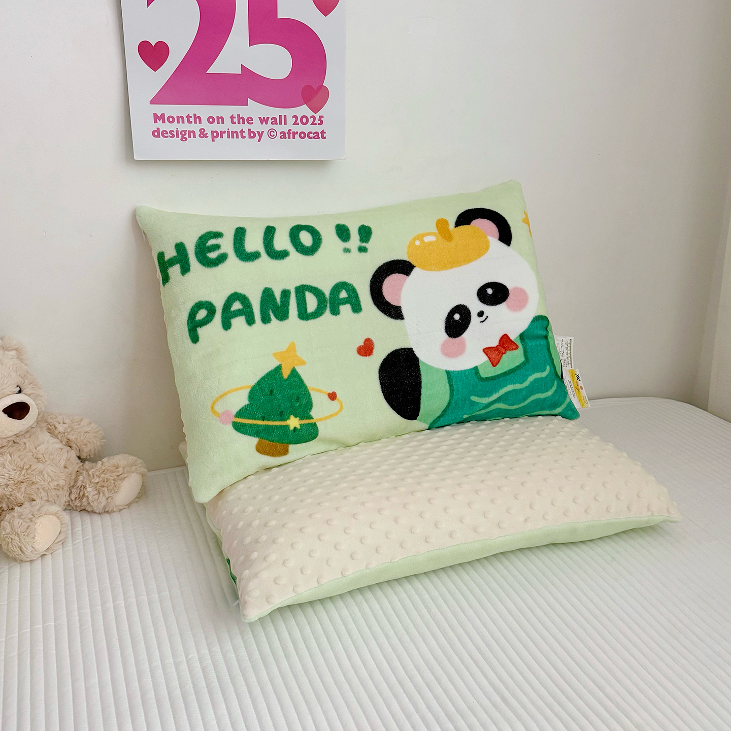 儿童枕套牛奶绒单个珊瑚绒加厚宝宝枕头套幼儿园枕头30x50可拆洗