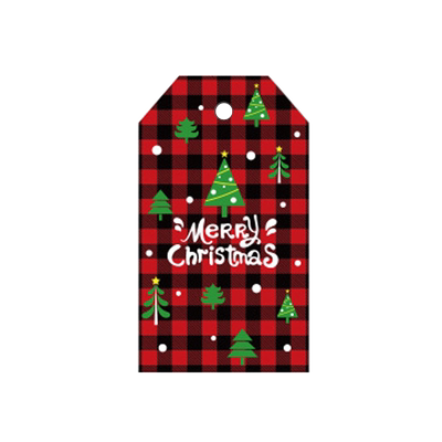 圣诞节吊牌牛皮纸平安夜装饰挂件