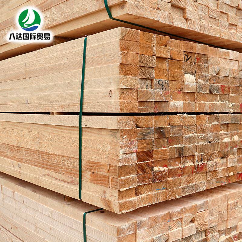 铁杉实木木方口料 建筑工地用口料铁杉木材建筑口料山东