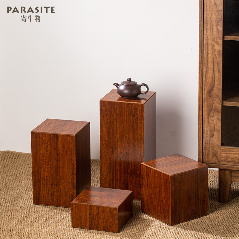 中式木纹花架陶瓷移动放置架酒店展台摆件茶具花瓶花盆架底座落地,鲜花速递/花卉仿真/绿植园艺,花架,淘宝优惠券,粉丝福利购,淘宝优惠卷