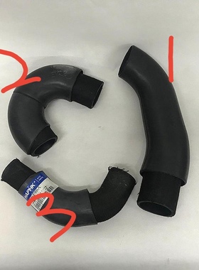 适用于华泰圣达菲2.0柴油中冷器管D4EA发动机涡轮增压管管子全新