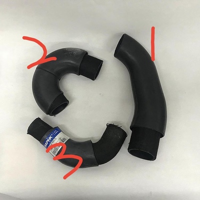 适用于华泰圣达菲2.0柴油中冷器管D4EA发动机涡轮增压管管子全新