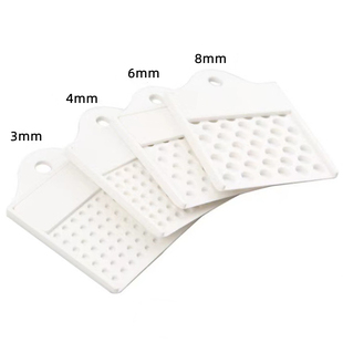 8mm数珠板分珠板数珠工具算圆形珠盘 点珠盘计数数量颗粒3