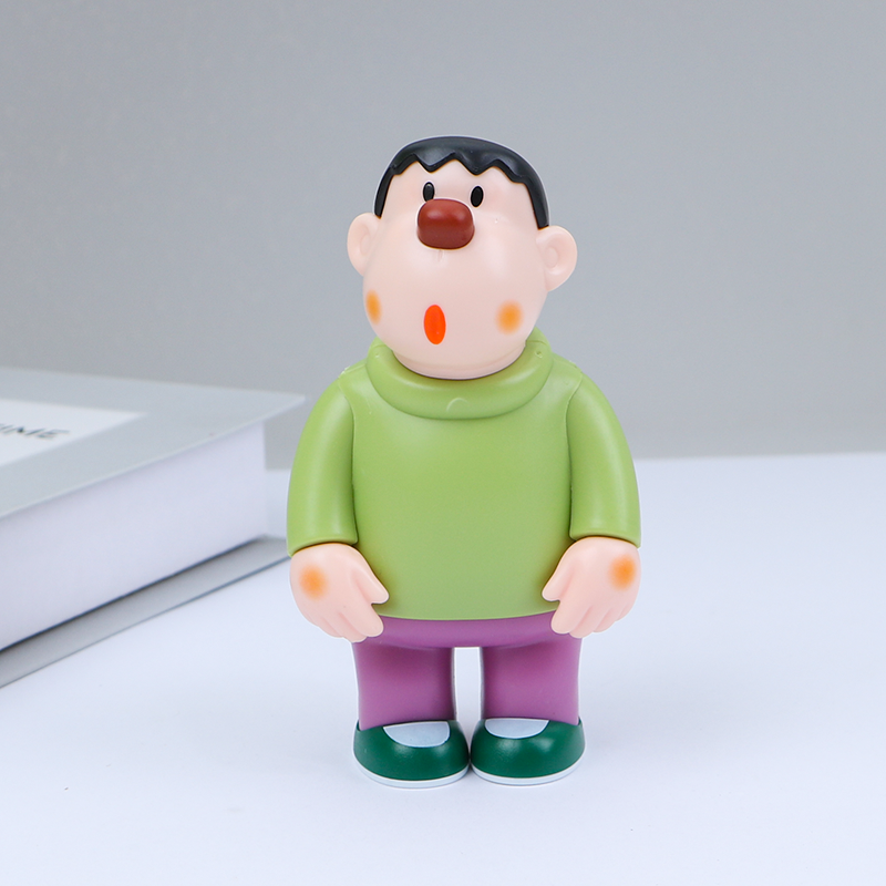 哆啦A梦蓝胖子套装生日蛋糕摆件