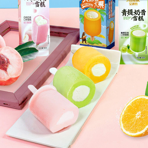 艾冰客大果水果奶昔冰淇淋雪糕
