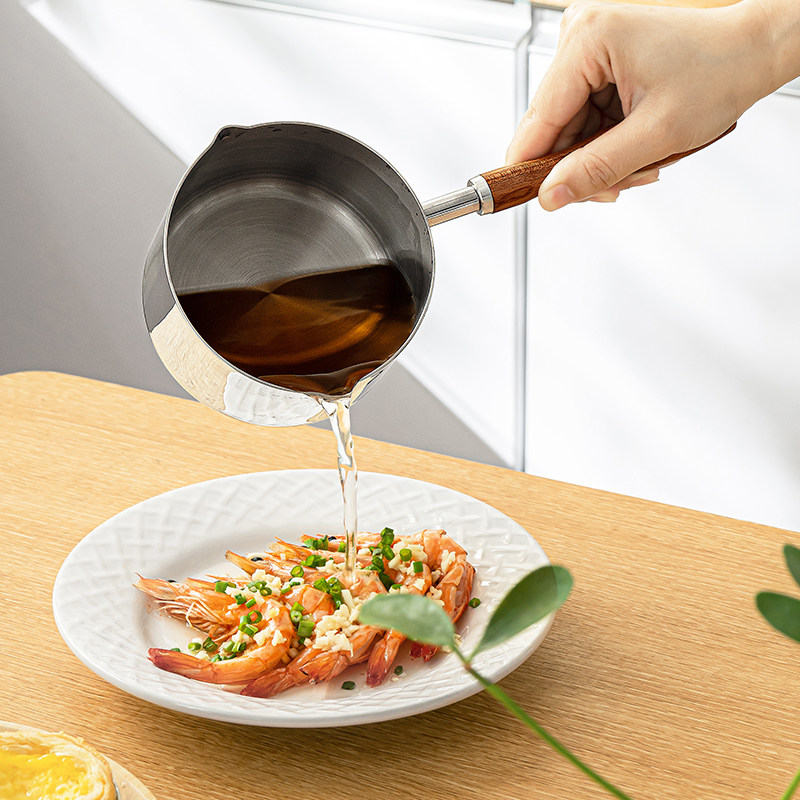 纳川泼油专用小锅淋油不锈钢烧油呛油榨油小锅多功能深迷你热油锅,厨房/烹饪用具,煎锅/平底锅,淘宝优惠券,粉丝福利购,淘宝优惠卷