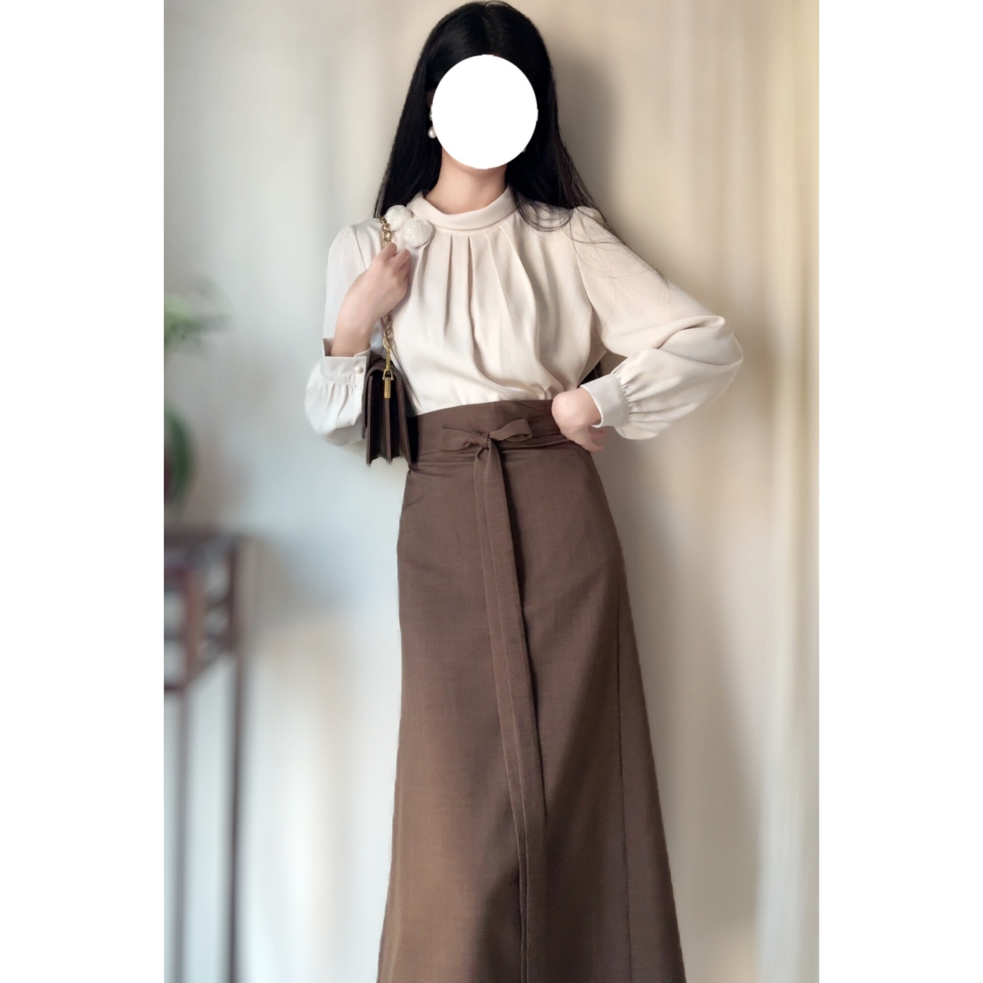 【打工人旋裙】八分款不走光